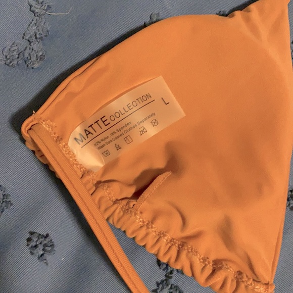 Matte collection Swim Matte Collection Burnt Orange String Bikini